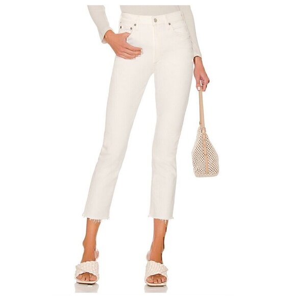 CITIZENS OF HUMANITY JEANS MIDRISE,LOW STRETCH,ANCKLE LENGTH, 99%COTTON, SIZE 27 - Picture 1 of 12